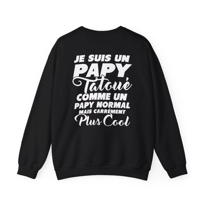 Je suis un papy tatoué comme un papy normal mais carrément plus cool