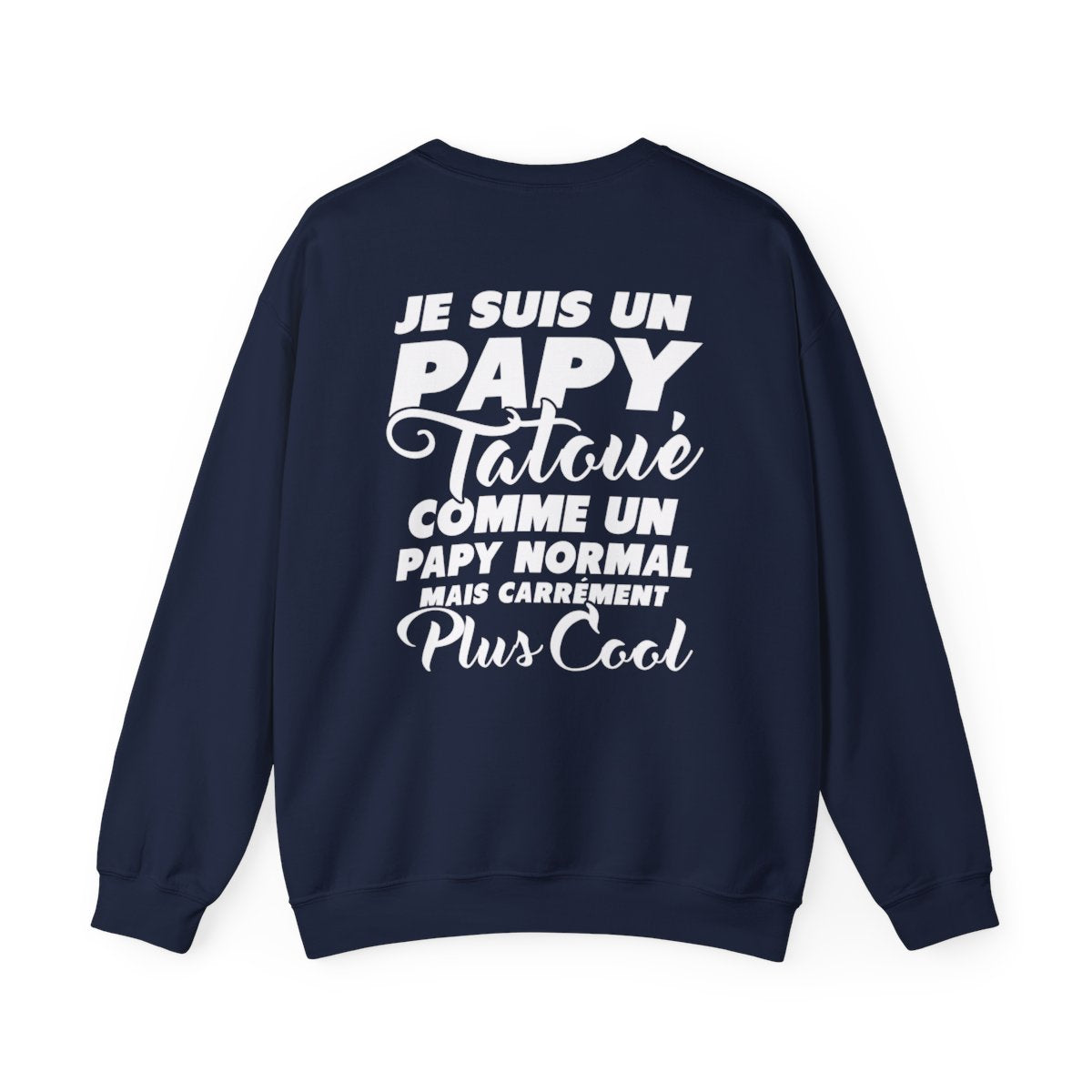 Je suis un papy tatoué comme un papy normal mais carrément plus cool