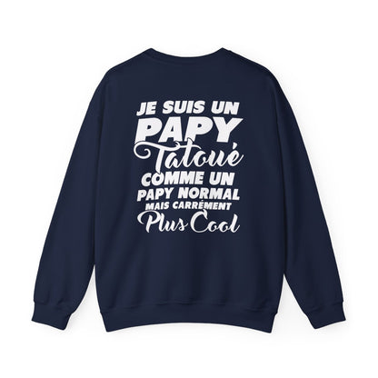 Je suis un papy tatoué comme un papy normal mais carrément plus cool