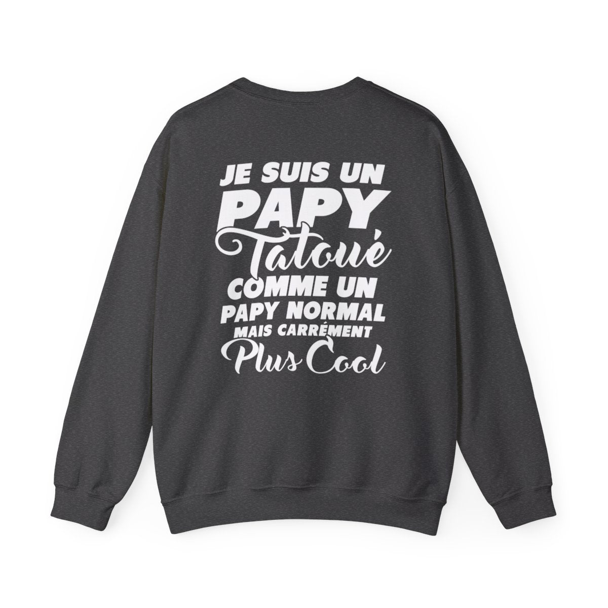 Je suis un papy tatoué comme un papy normal mais carrément plus cool