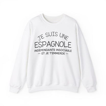 Je suis une Espagnole indépendante insociable