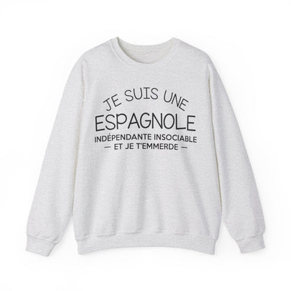 Je suis une Espagnole indépendante insociable