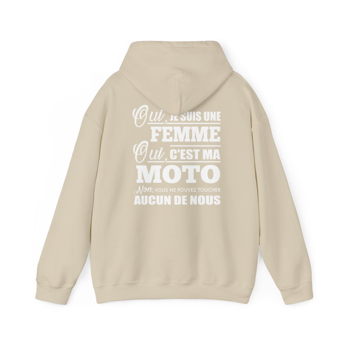 Je suis une femme, c'est ma moto