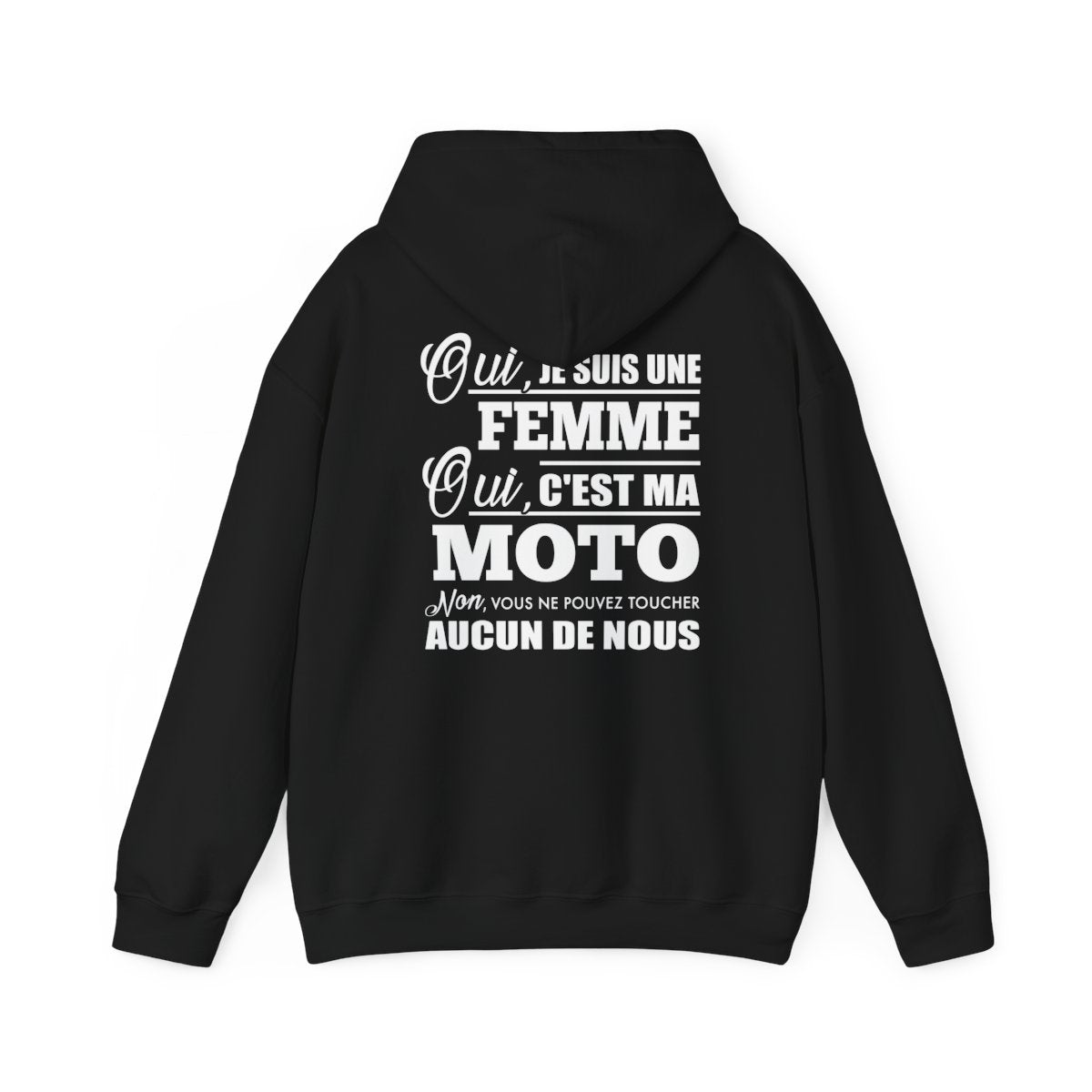 Je suis une femme, c'est ma moto
