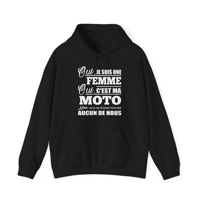 Je suis une femme, c'est ma moto