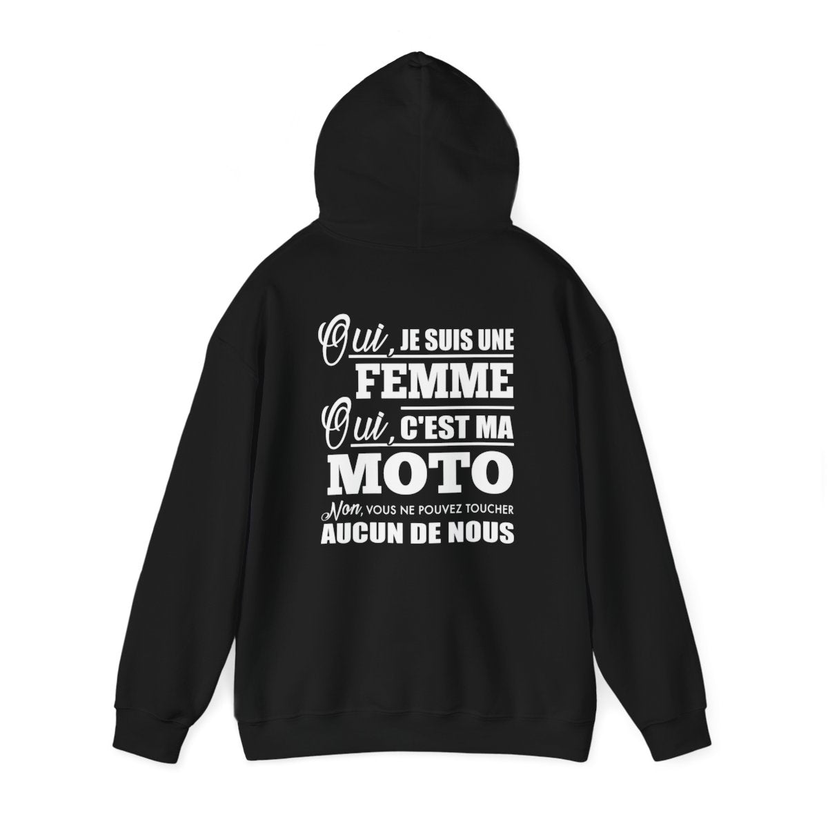 Je suis une femme, c'est ma moto