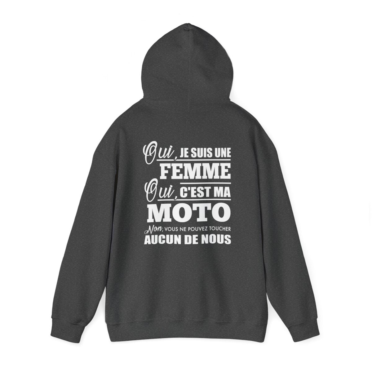 Je suis une femme, c'est ma moto