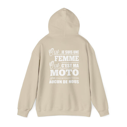 Je suis une femme, c'est ma moto