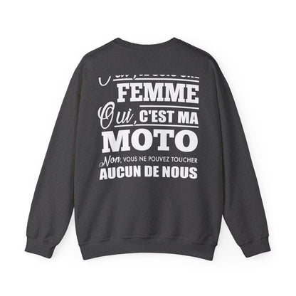 Je suis une femme, c'est ma moto