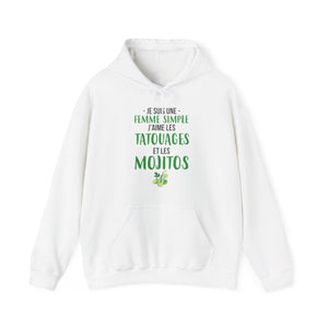 Je suis une femme simple j'aime les tatouages et les mojitos