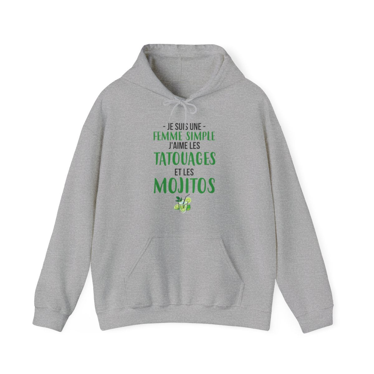 Je suis une femme simple j'aime les tatouages et les mojitos