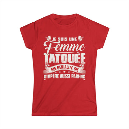 Je suis une femme tatouée, ma génialité me stupéfie aussi parfois