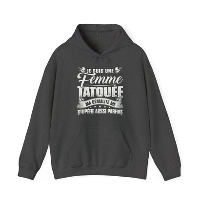 Je suis une femme tatouée, ma génialité me stupéfie aussi parfois
