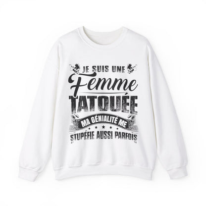 Je suis une femme tatouée, ma génialité me stupéfie aussi parfois