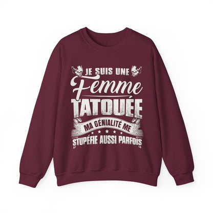 Je suis une femme tatouée, ma génialité me stupéfie aussi parfois