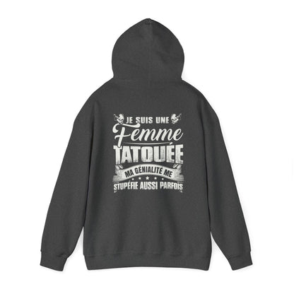 Je suis une femme tatouée, ma génialité me stupéfie aussi parfois