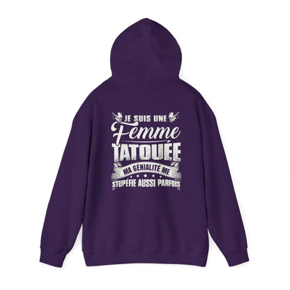 Je suis une femme tatouée, ma génialité me stupéfie aussi parfois