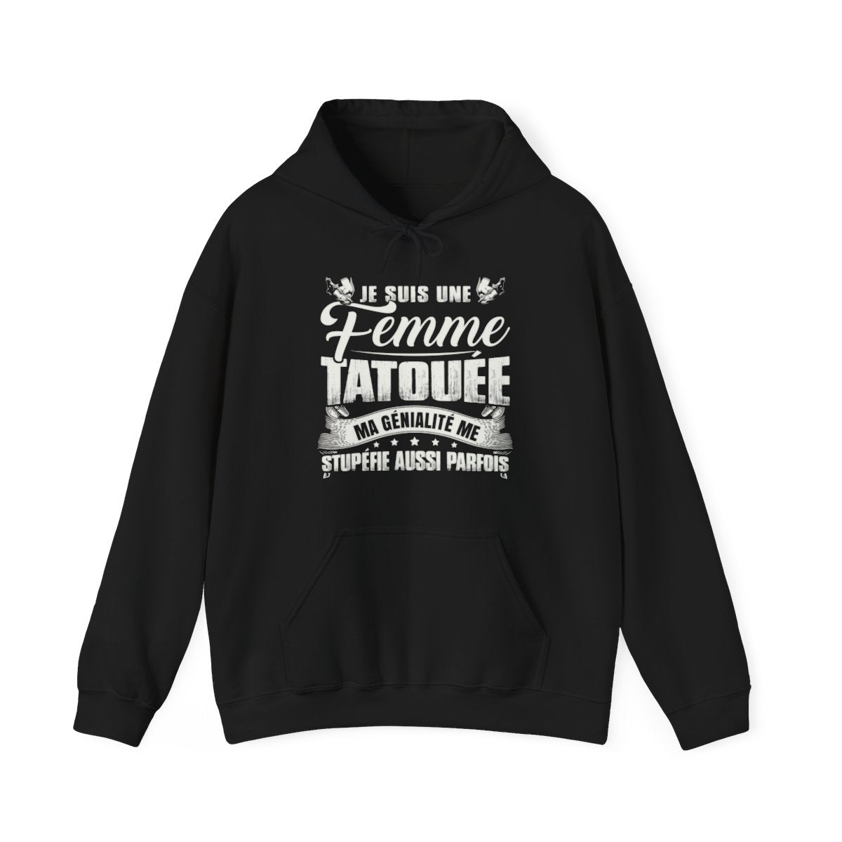 Je suis une femme tatouée, ma génialité me stupéfie aussi parfois