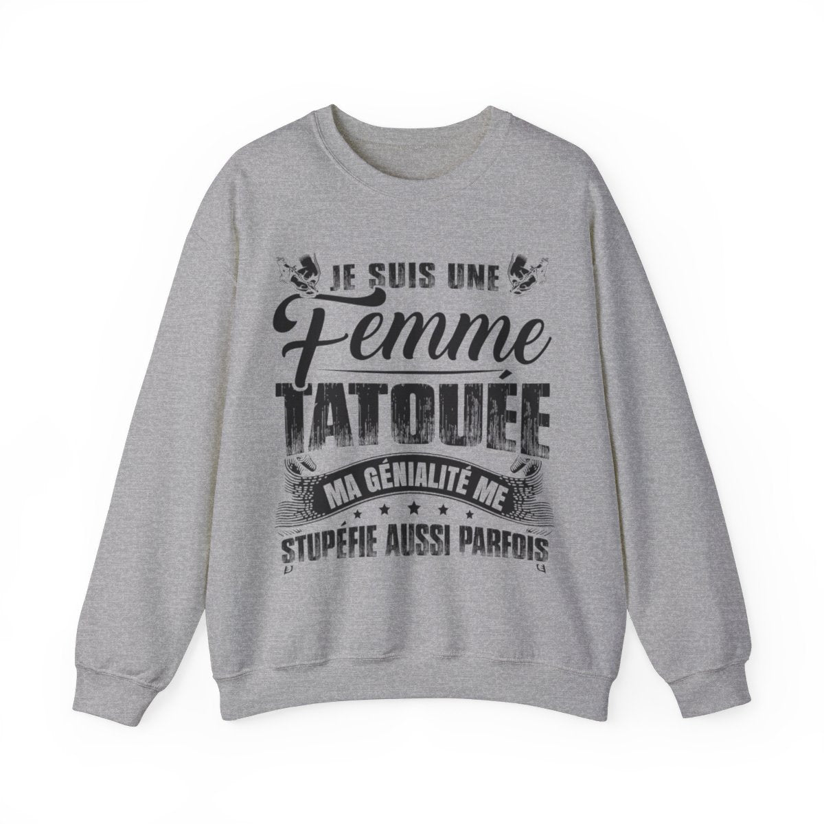 Je suis une femme tatouée, ma génialité me stupéfie aussi parfois