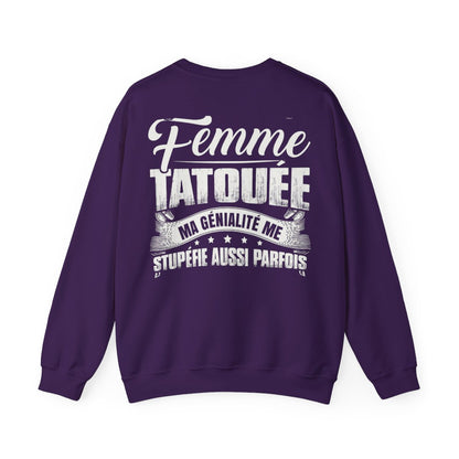 Je suis une femme tatouée, ma génialité me stupéfie aussi parfois