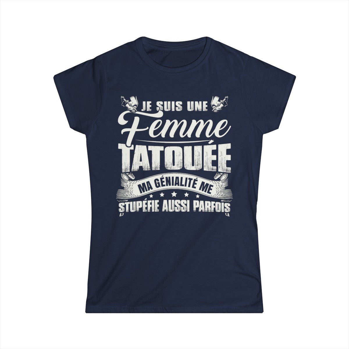 Je suis une femme tatouée, ma génialité me stupéfie aussi parfois