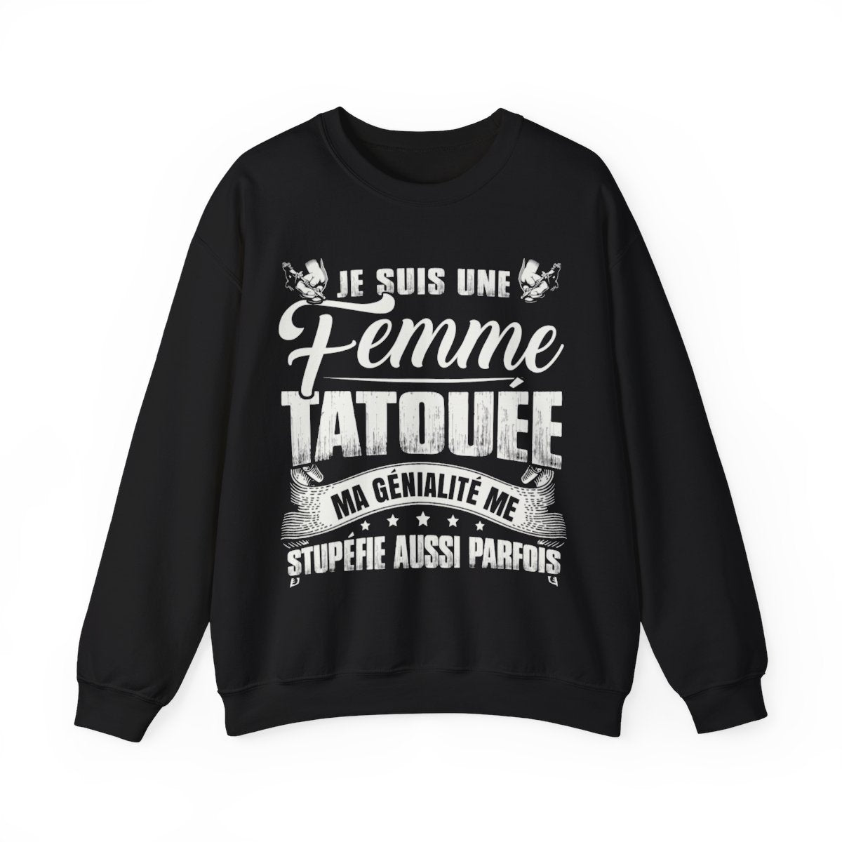 Je suis une femme tatouée, ma génialité me stupéfie aussi parfois