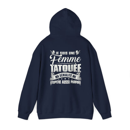 Je suis une femme tatouée, ma génialité me stupéfie aussi parfois