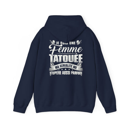 Je suis une femme tatouée, ma génialité me stupéfie aussi parfois