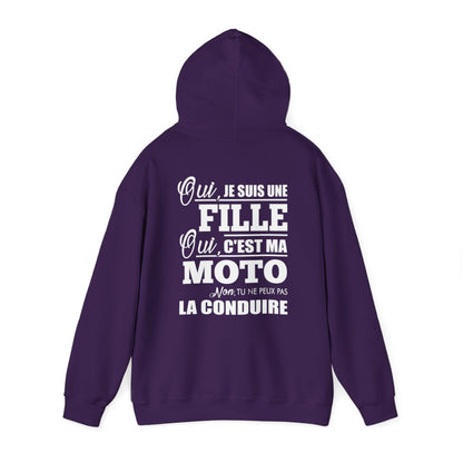 Je suis une fille, c'est ma moto
