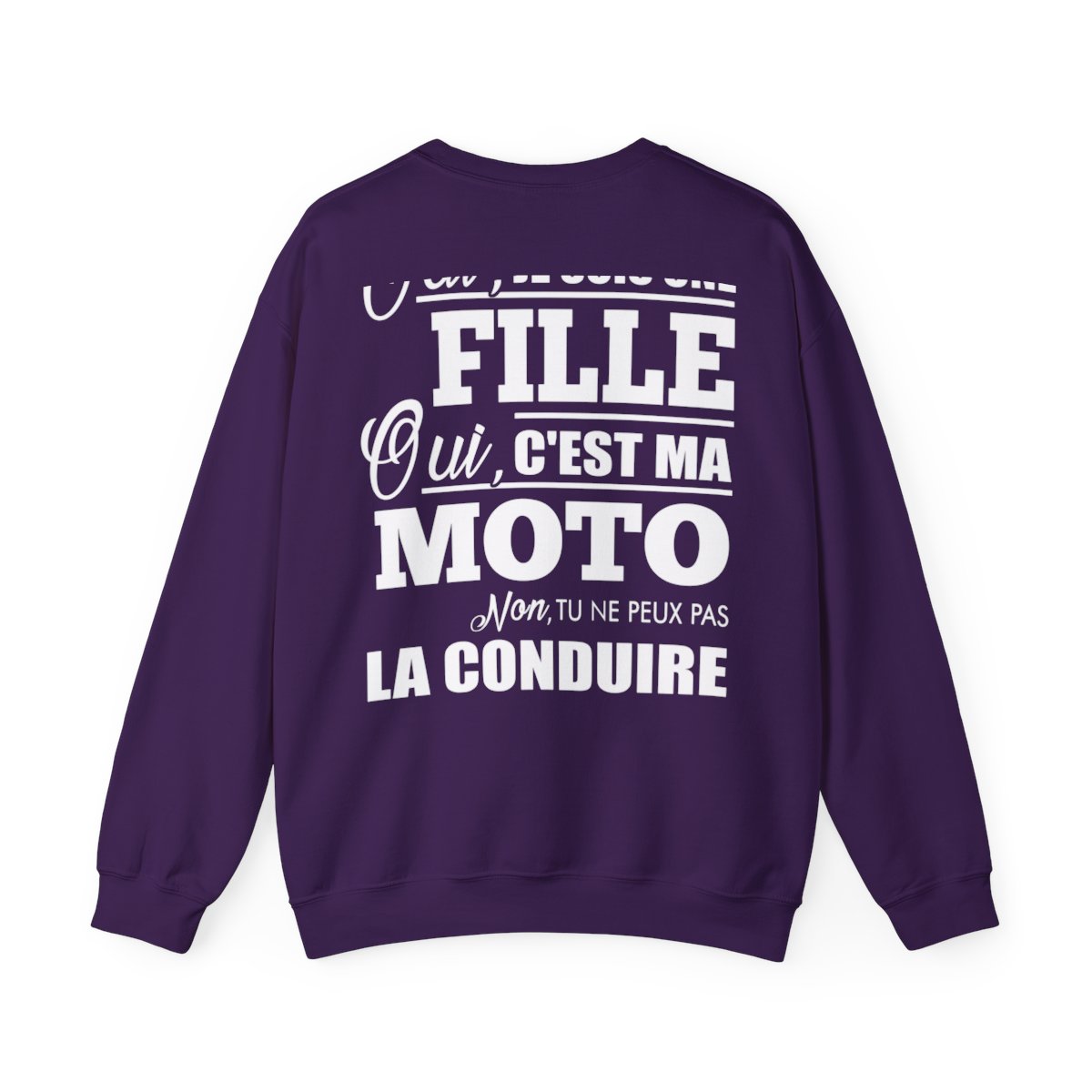 Je suis une fille, c'est ma moto