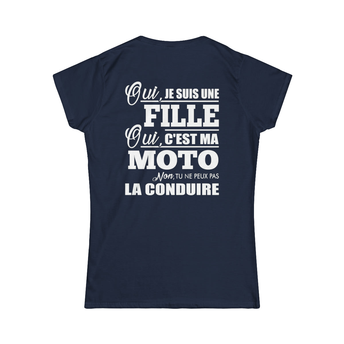 Je suis une fille, c'est ma moto