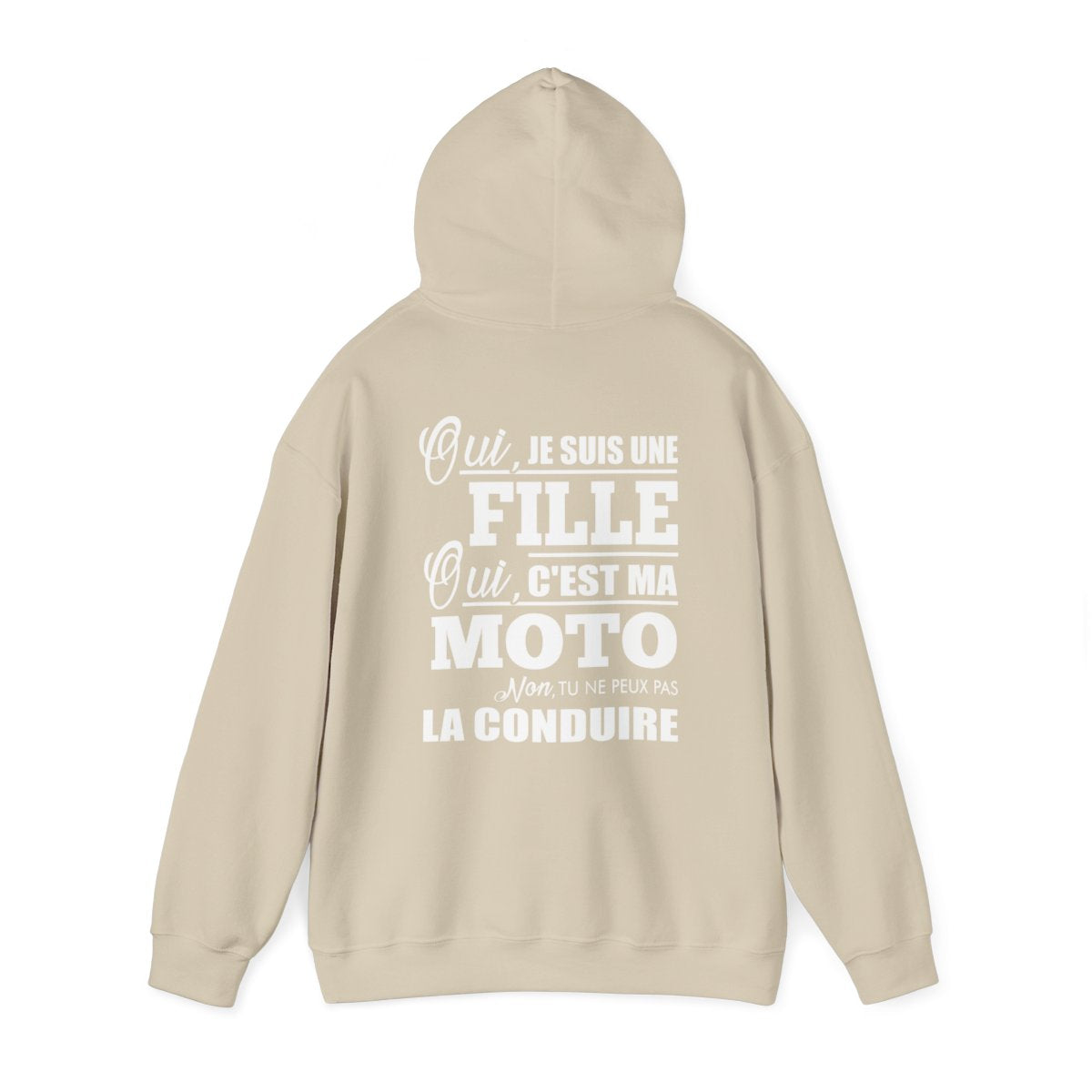 Je suis une fille, c'est ma moto