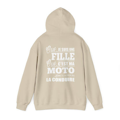 Je suis une fille, c'est ma moto