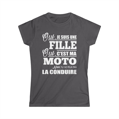 Je suis une fille, c'est ma moto