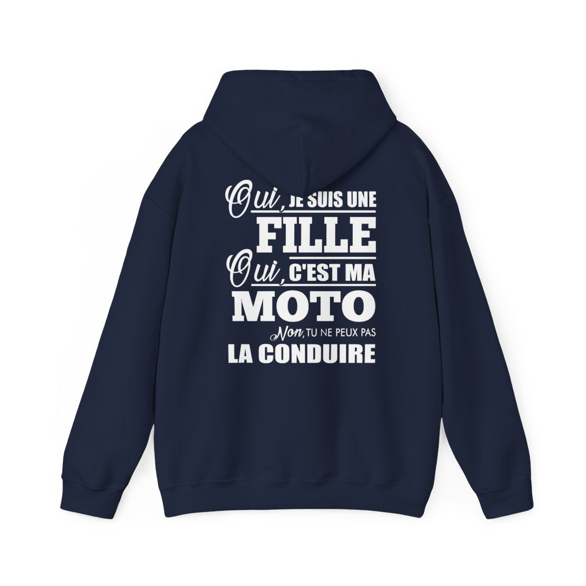 Je suis une fille, c'est ma moto