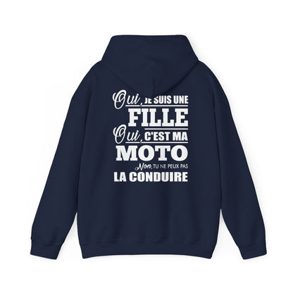 Je suis une fille, c'est ma moto