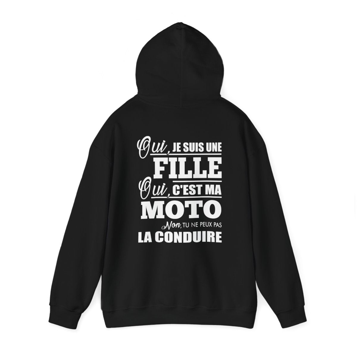 Je suis une fille, c'est ma moto