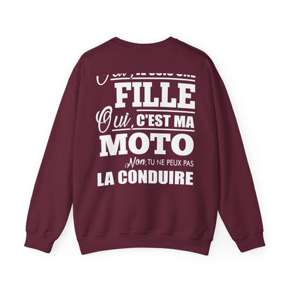 Je suis une fille, c'est ma moto