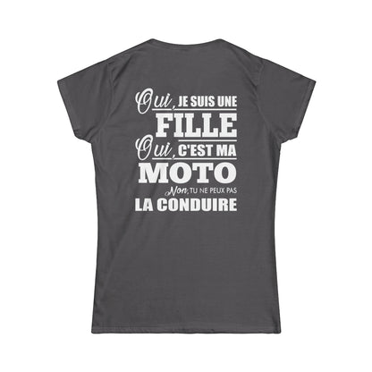 Je suis une fille, c'est ma moto