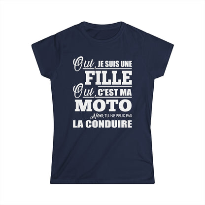 Je suis une fille, c'est ma moto