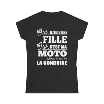 Je suis une fille, c'est ma moto