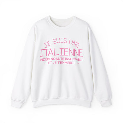 Je suis une Italienne indépendante insociable