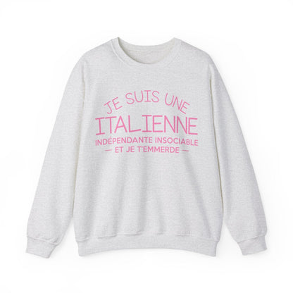 Je suis une Italienne indépendante insociable