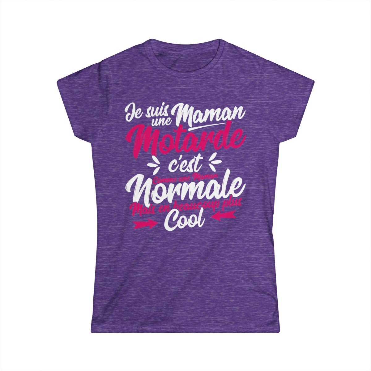 Je suis une maman motarde, c'est comme une maman normale mais en beaucoup plus cool