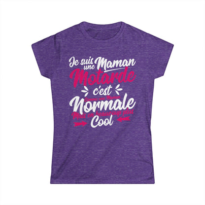 Je suis une maman motarde, c'est comme une maman normale mais en beaucoup plus cool