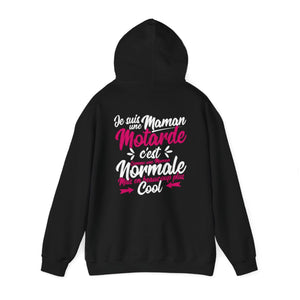 Je suis une maman motarde, c'est comme une maman normale mais en beaucoup plus cool