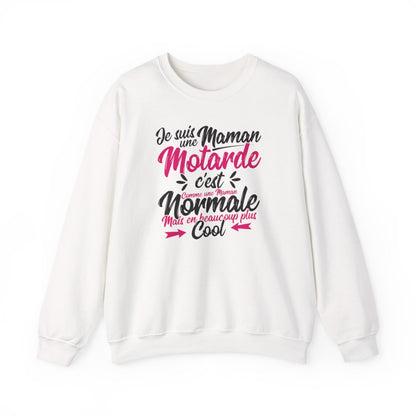 Je suis une maman motarde, c'est comme une maman normale mais en beaucoup plus cool