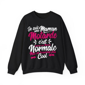 Je suis une maman motarde, c'est comme une maman normale mais en beaucoup plus cool