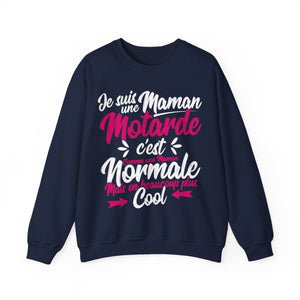 Je suis une maman motarde, c'est comme une maman normale mais en beaucoup plus cool