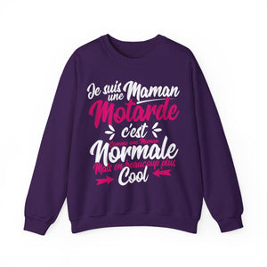 Je suis une maman motarde, c'est comme une maman normale mais en beaucoup plus cool